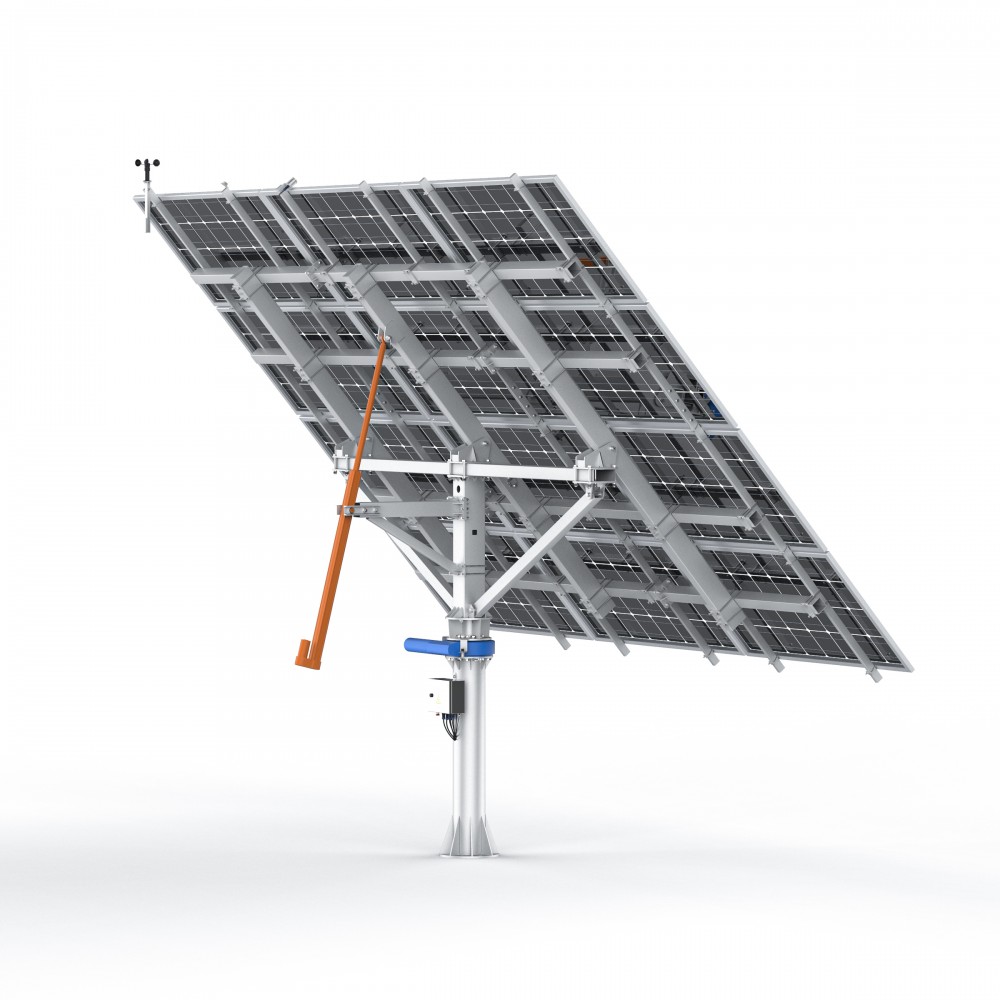 Solar tracker support structure