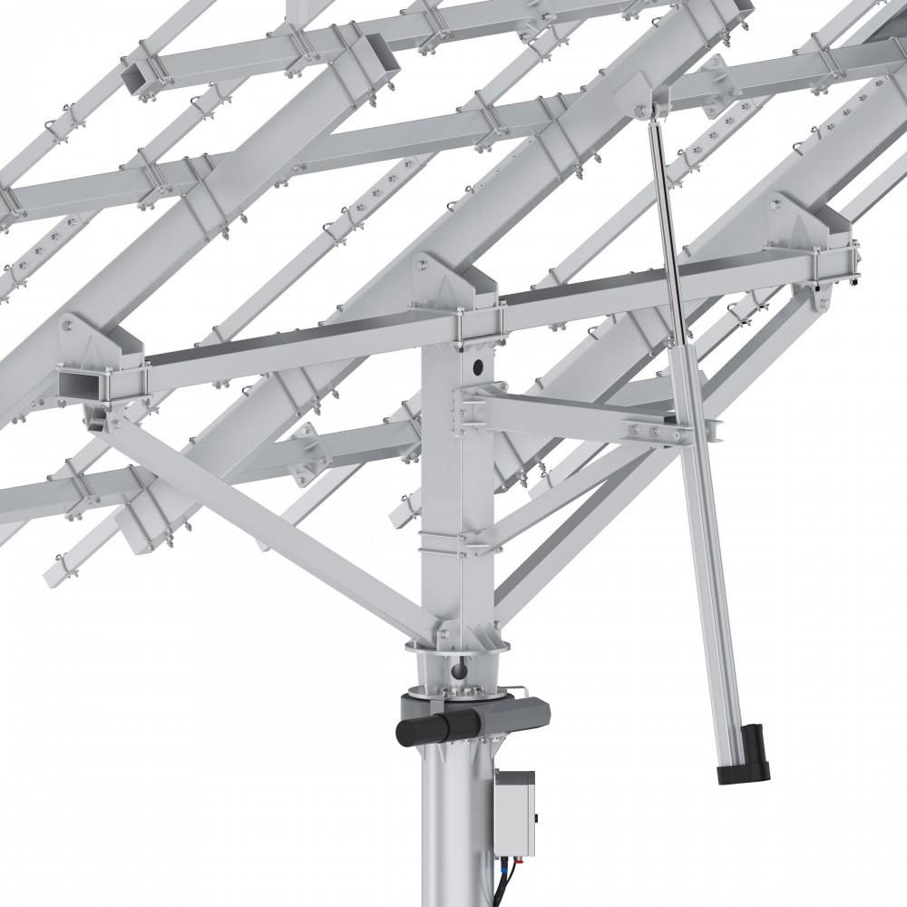 Tracker slew drive and linear actuator